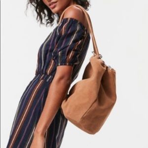 Urban Outfitters Suede Backpack